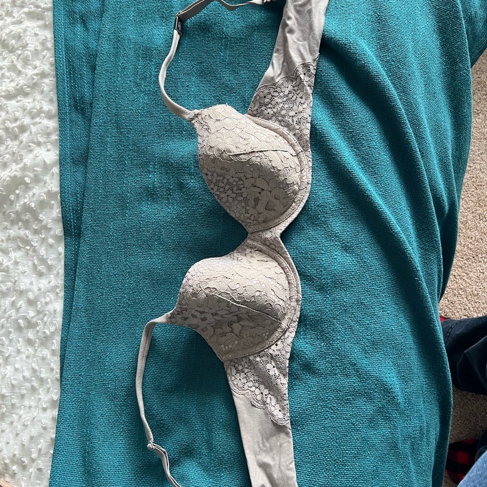 Victoria's Secret Lace Bra - Taupe